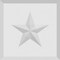 Ekena Millwork Standard Sedgwick Star Rosette With Beveled Edge, 4"W x 4"H x 1"P ROSP040X040X100SDG07 - alternate 4